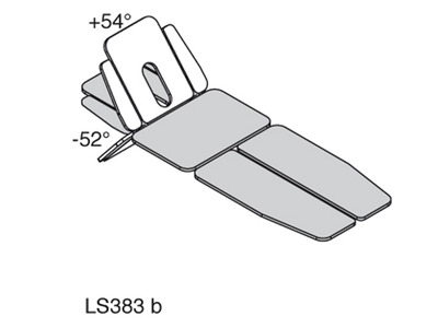 LS383 - SINTHESI PLUS SPLIT - head section tilted angles