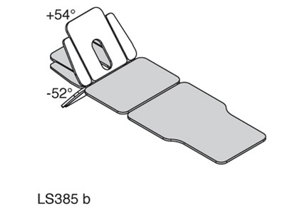 LS385 - SINTHESI PLUS NAR - head section tilted angles