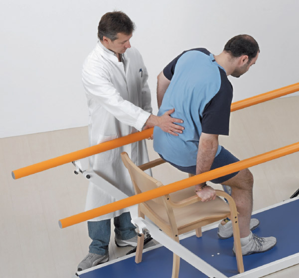 MODULAR REHABILITATION PARALLEL BARS FOR ADULTS PLUS LINE HEIGHT
