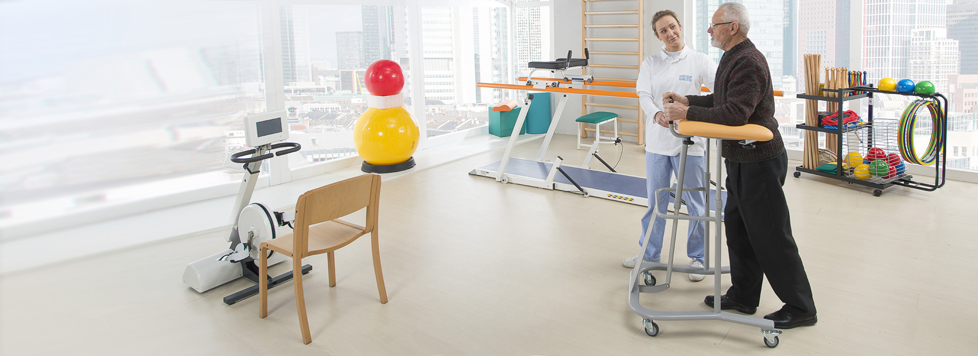 Chinesport equipment suitable for Covid-19 patients rehabilitation programs