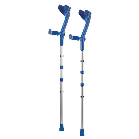 02066 - FOLDING TRAVEL CRUTCHES