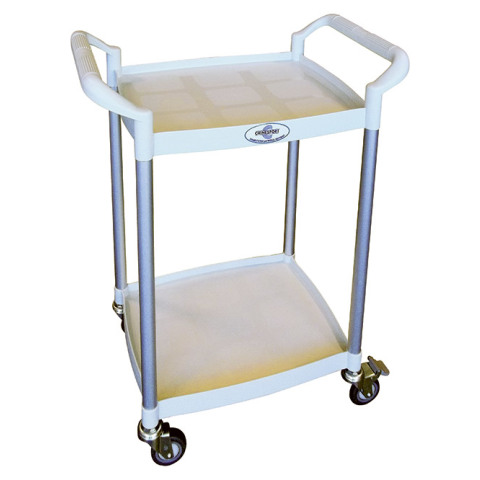 XM2520 - MEDICAL TROLLEY 2 SHELVES