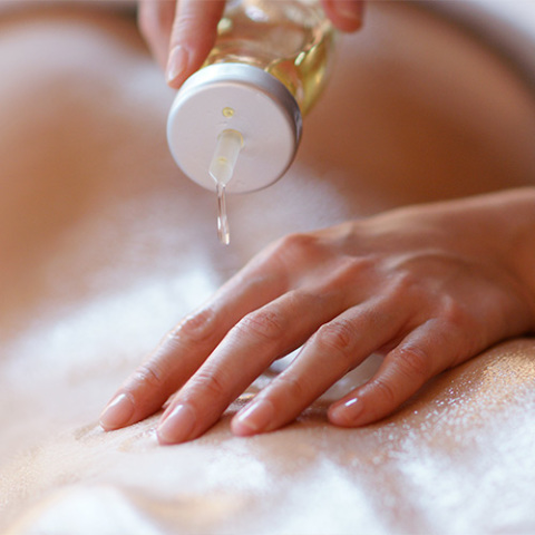 MASSAGE OILS AND CREAMS