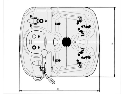 Dimensions CH5000 - LASTURA TUB