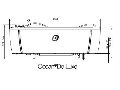 CH3300 - OCEAN DE LUXE TUB