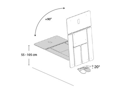 LB492 - BOBATH S TILT 2ET - for use as a tilt table